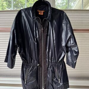 Tory Burch Women’s Ronnie 3/4 Sleeve Rain Jacket